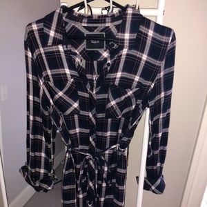 Flannel dress